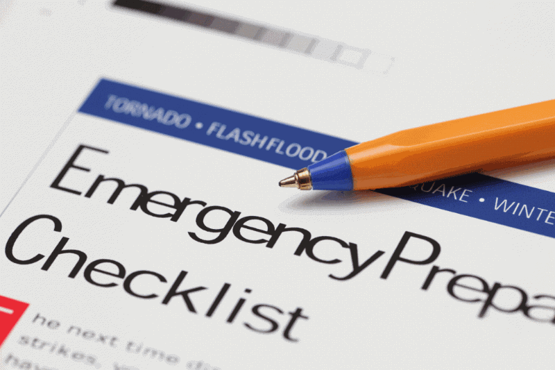 Emergency Preparedness Checklist