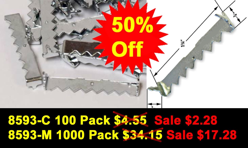 Save Up 50 On Sawtooth Hangers, Picture Wire, Super Steel, Courtesy