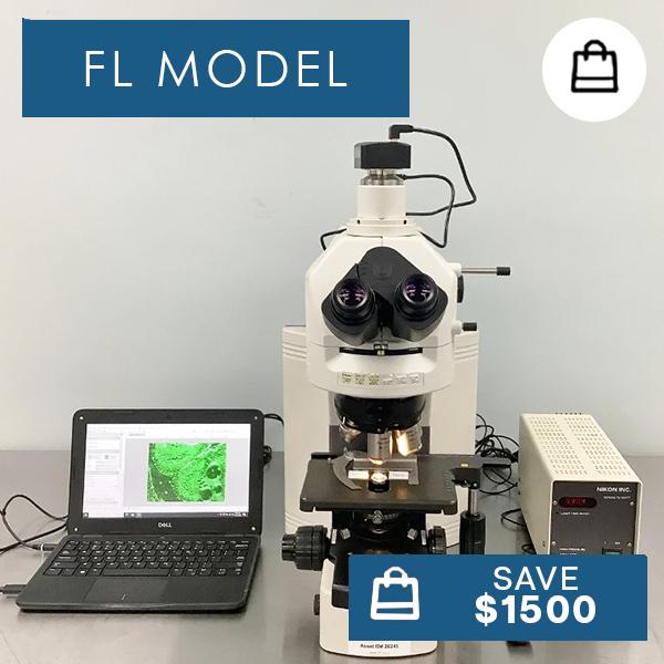 Nikon Eclipse 80i Fluorescence Microscope