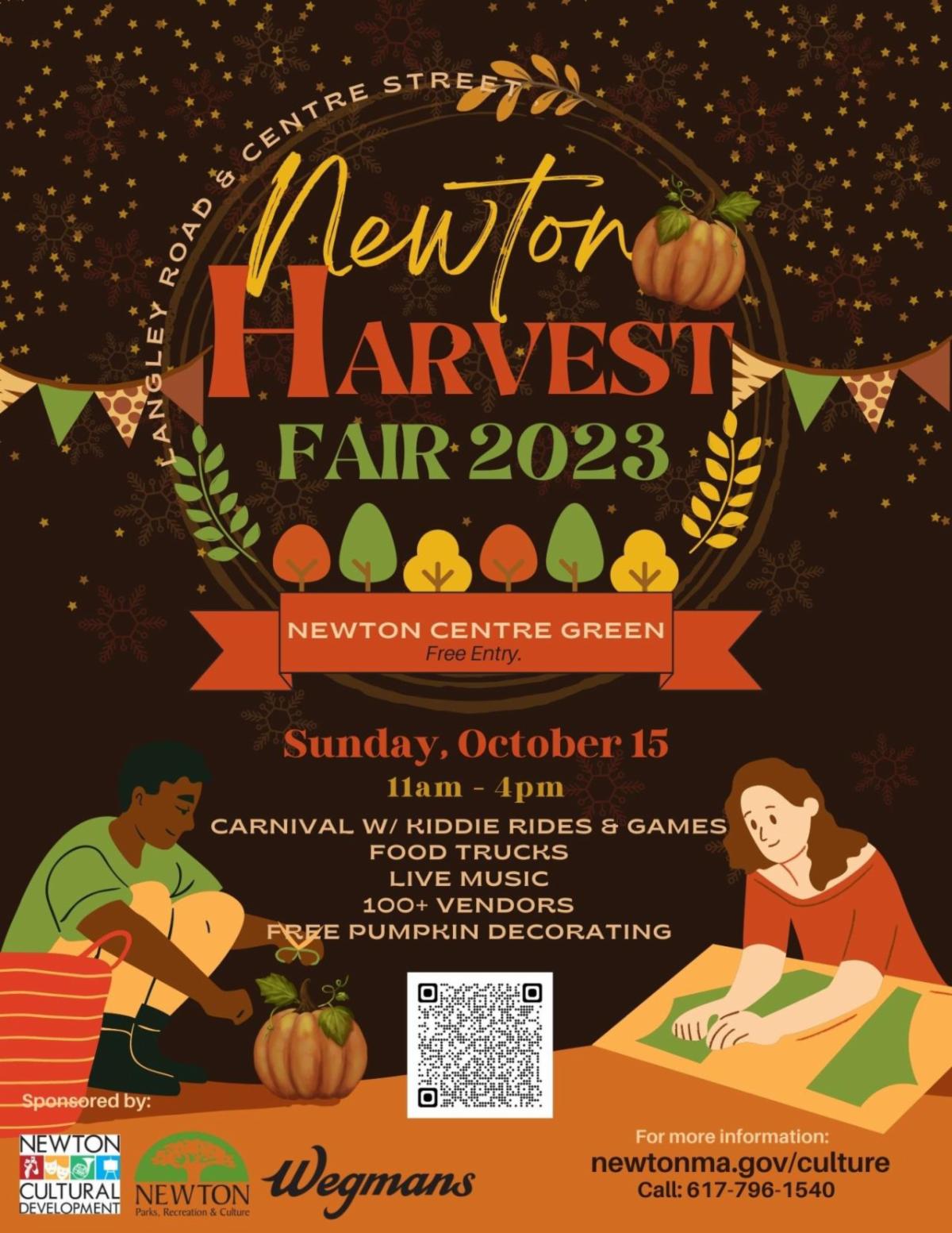 Harvest Fair this weekend in Newton Centre