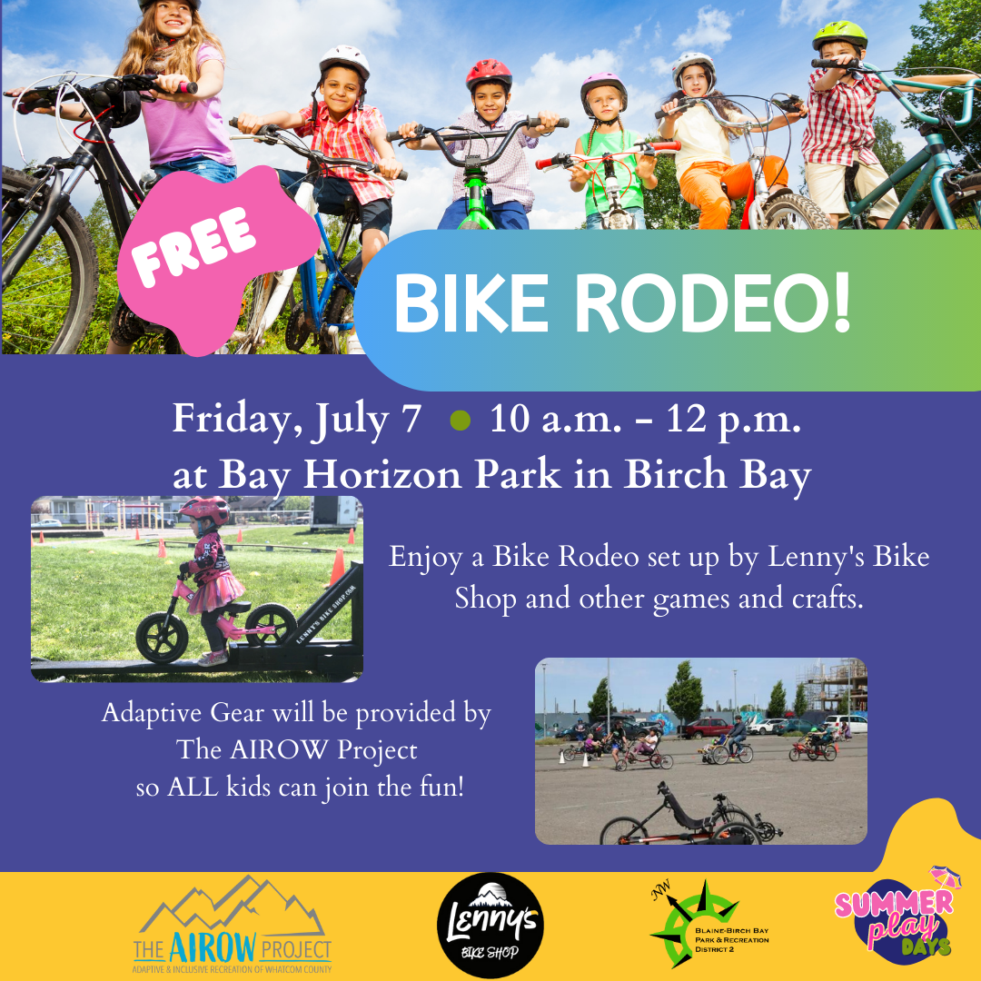 Your Blaine Birch Bay Park and Rec July 2023 Newsletter