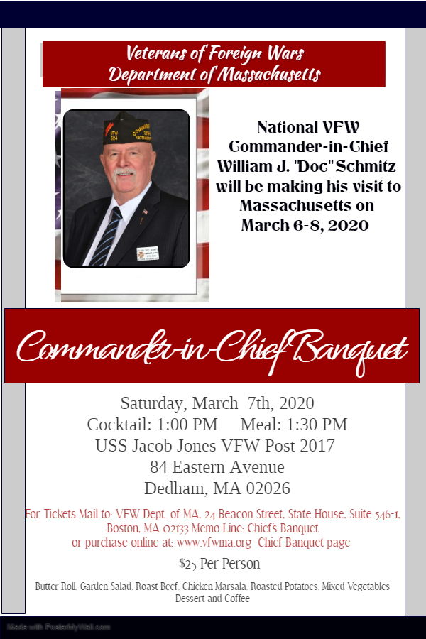 VFW Massachusetts Communications & General Orders 8
