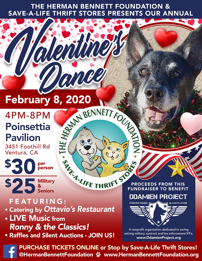 Join Us! Valentine's Dance Fundraiser for the Ddamien Project!
