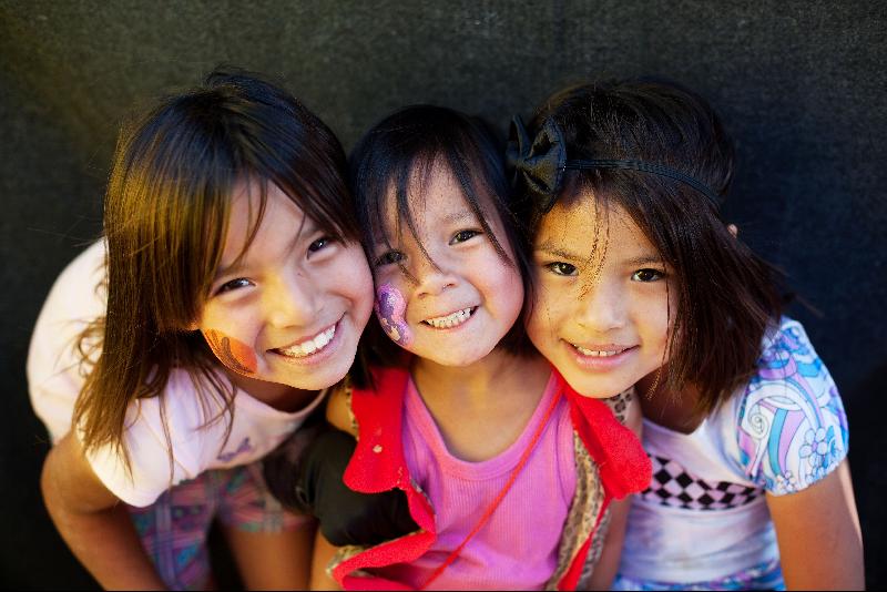 Three girls