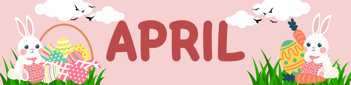 April header graphic
