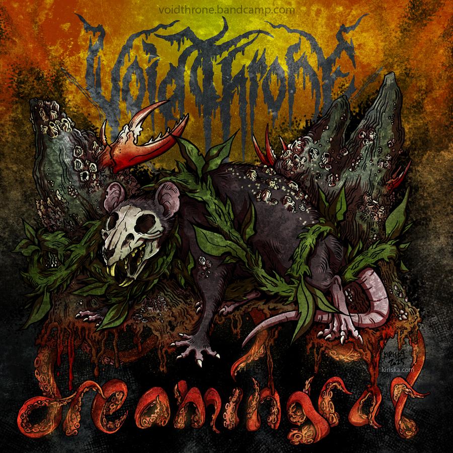 Voidthrone Dreaming Rat Album Art
