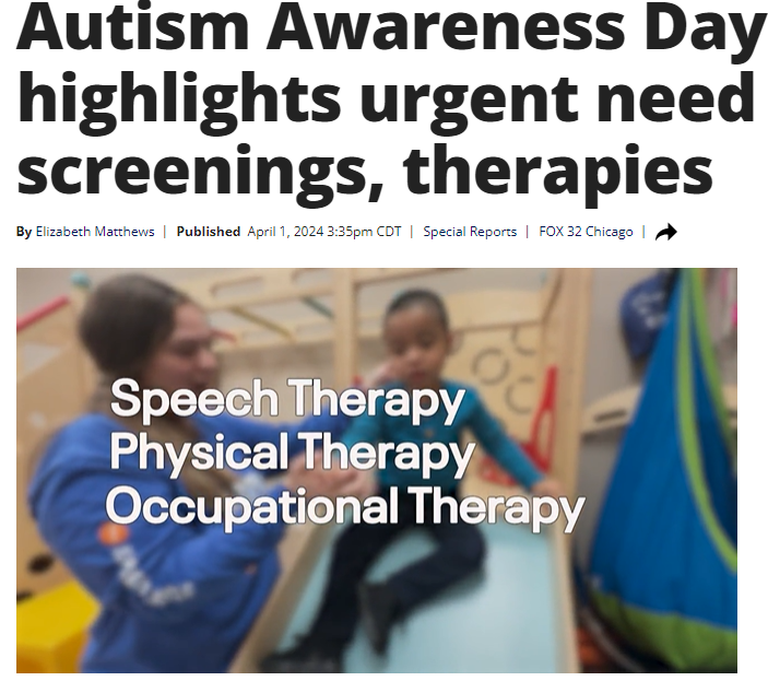 Fox32 News Story on Autism
