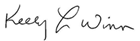 Signature of Kelly Winn, CEO of Disability Network Eastern Michigan