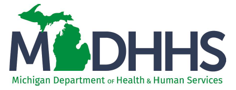 Michigan Department of Health and Human Services logo