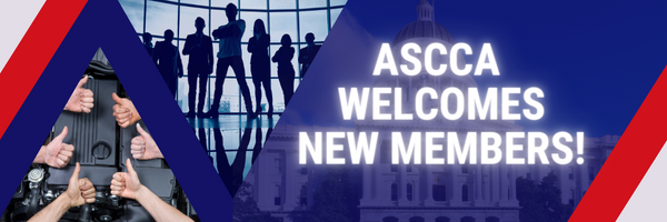 ASCCA Welcome New Members Header