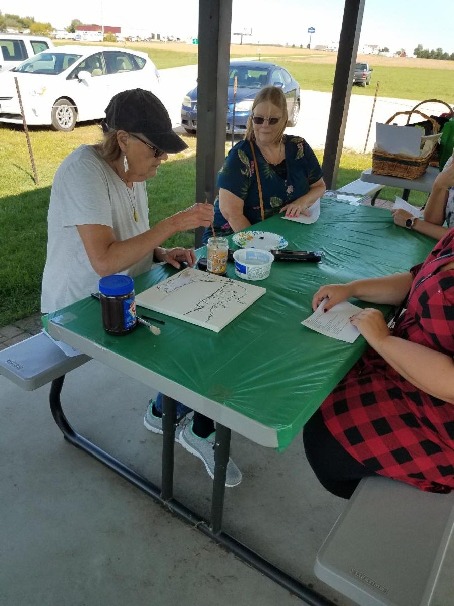 Plein air painting class