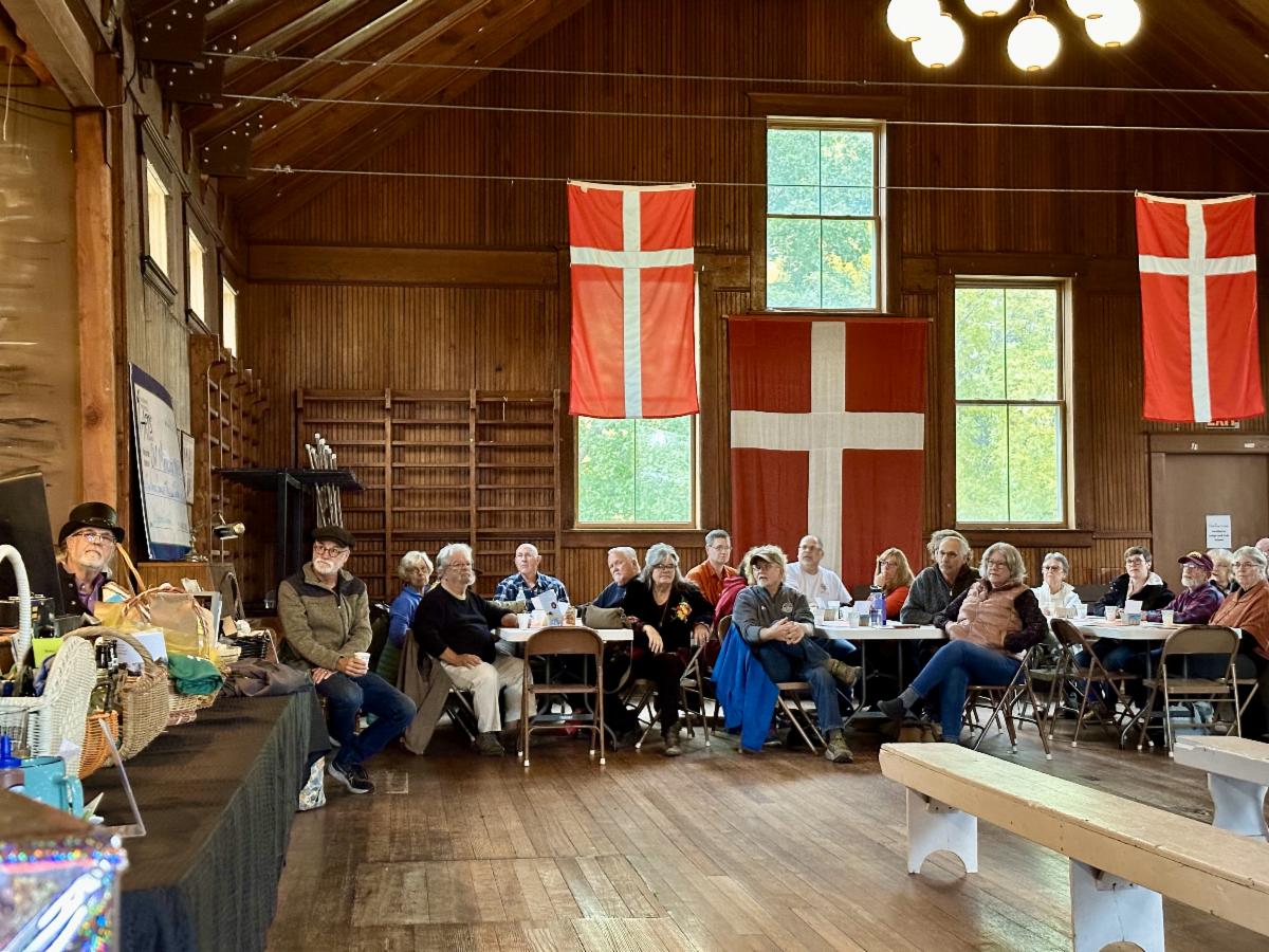 Crowd during the annual celebration meeting