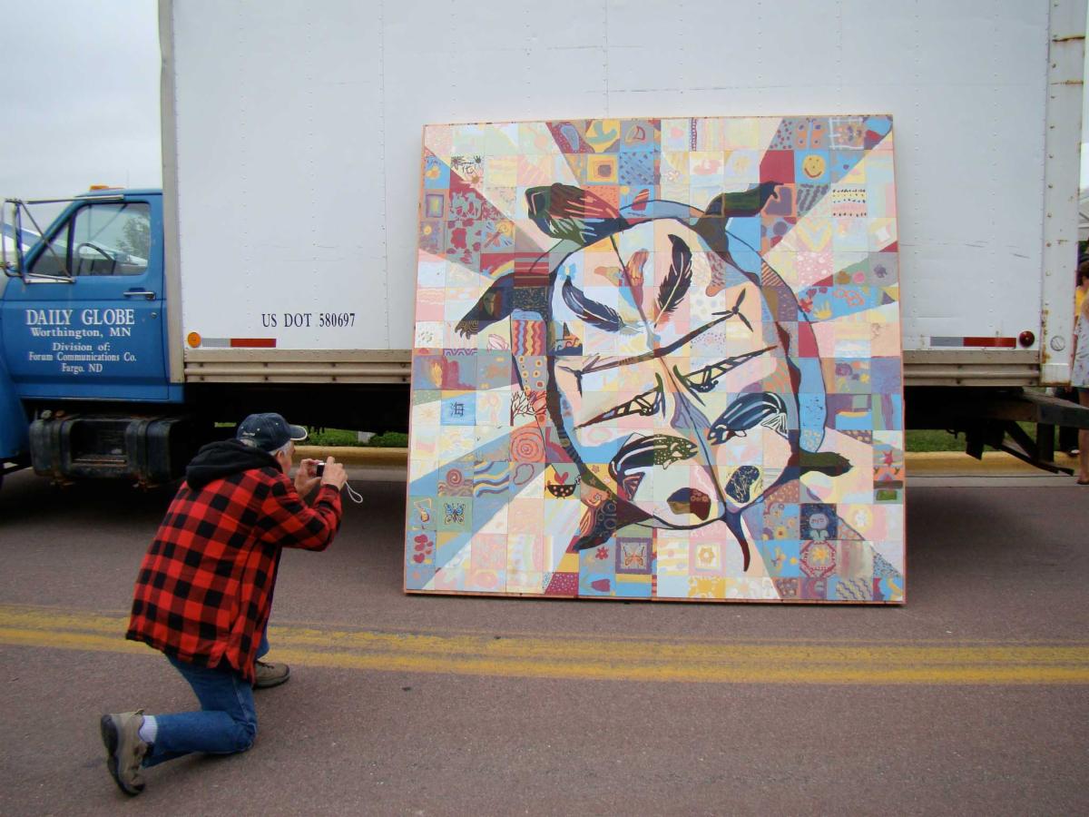 Turtle mural