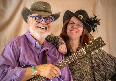 MadHatters singers, two people.