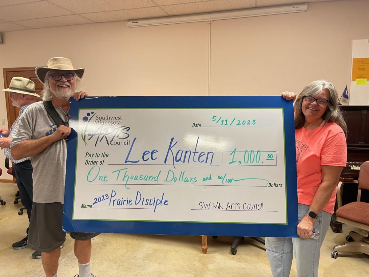 Lee Kanten and nominator, Jeanie Kanten
