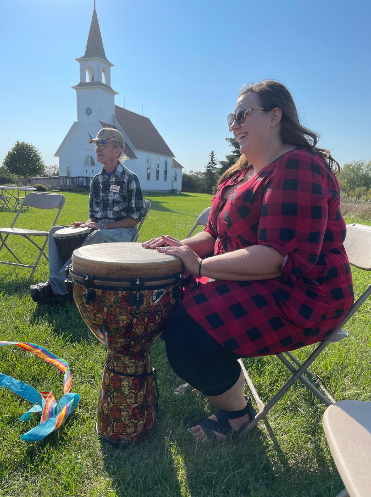 Purpose Artisans drum circle