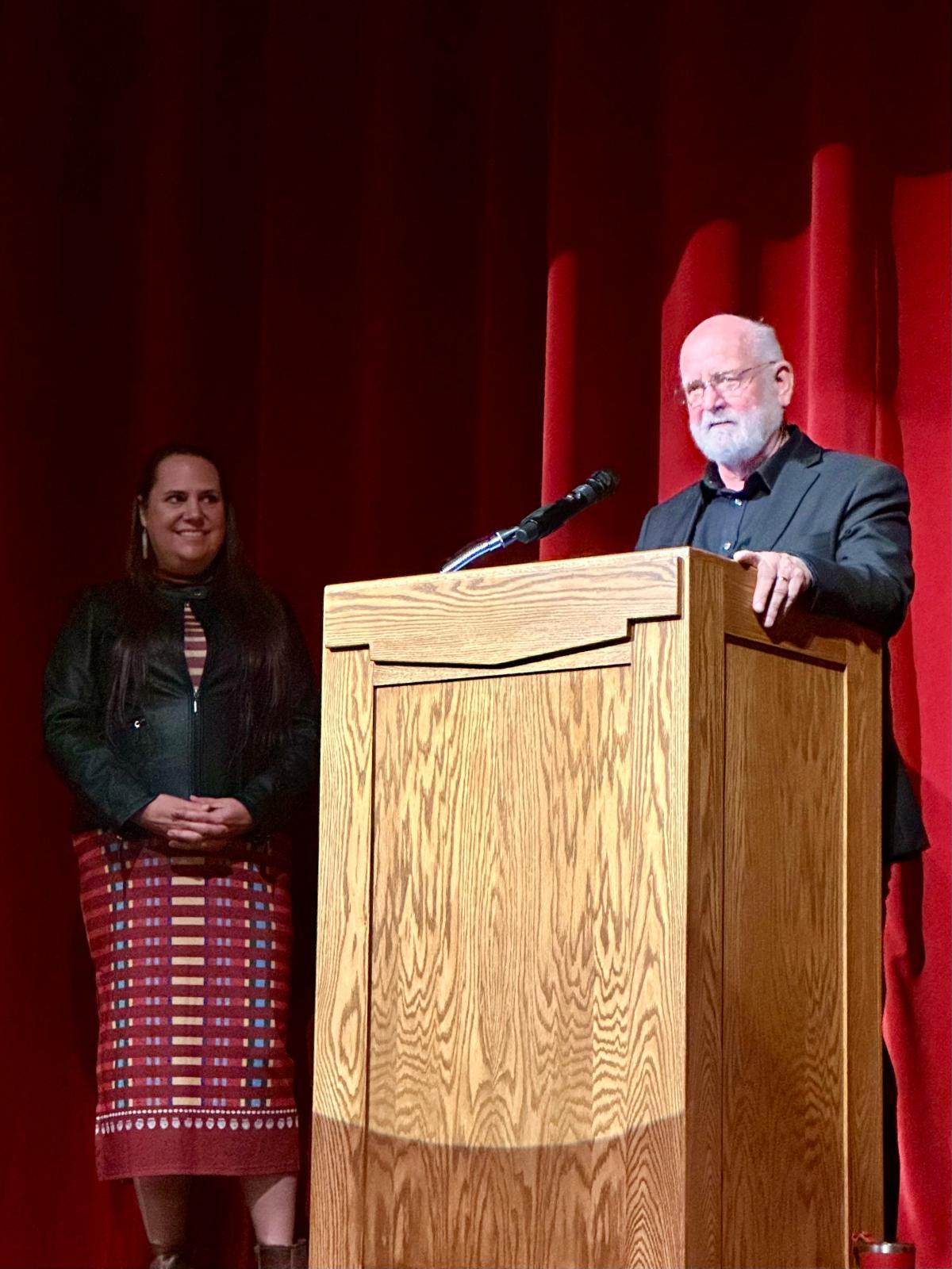 Brent Olson speaking
