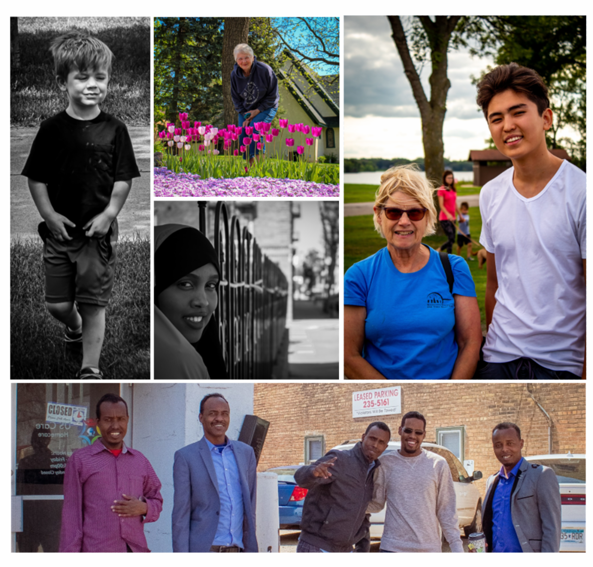 collage of portraits of people in Willmar, MN