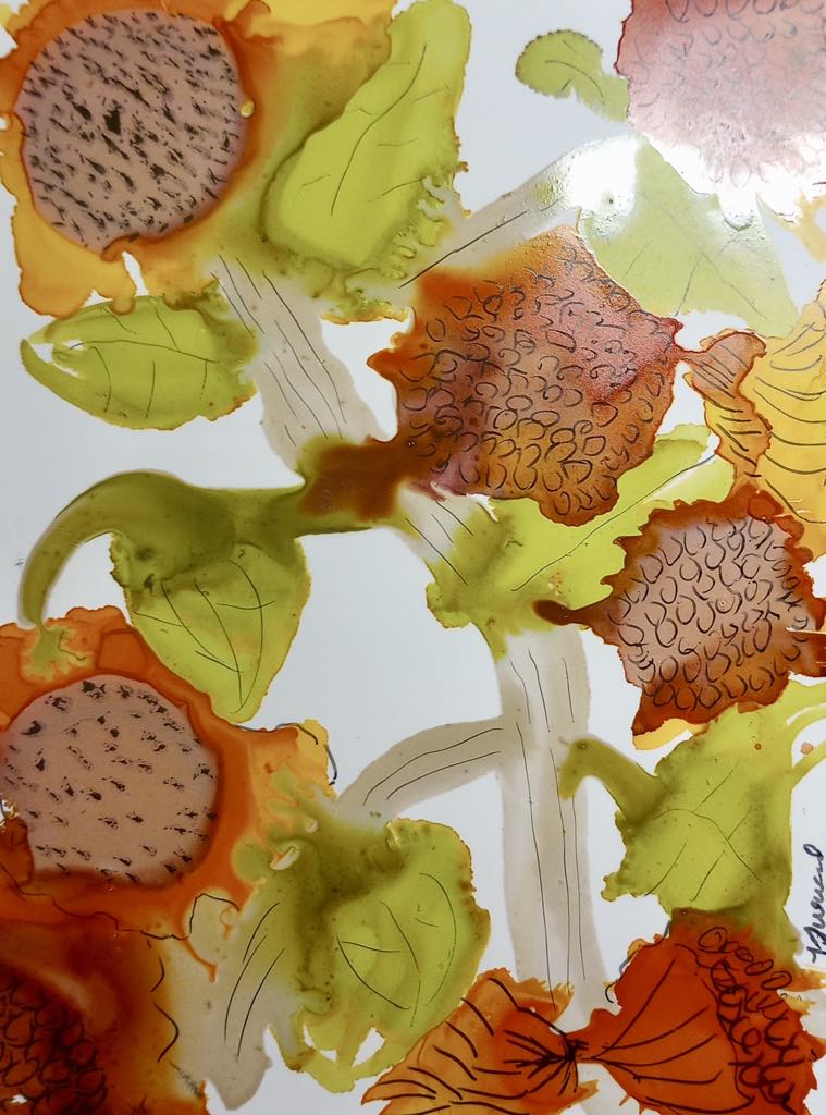 Abstract flowers
