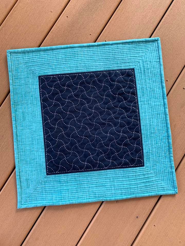 Quilted square