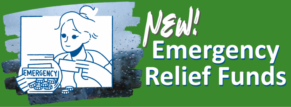 New! Emergency Relief Funds