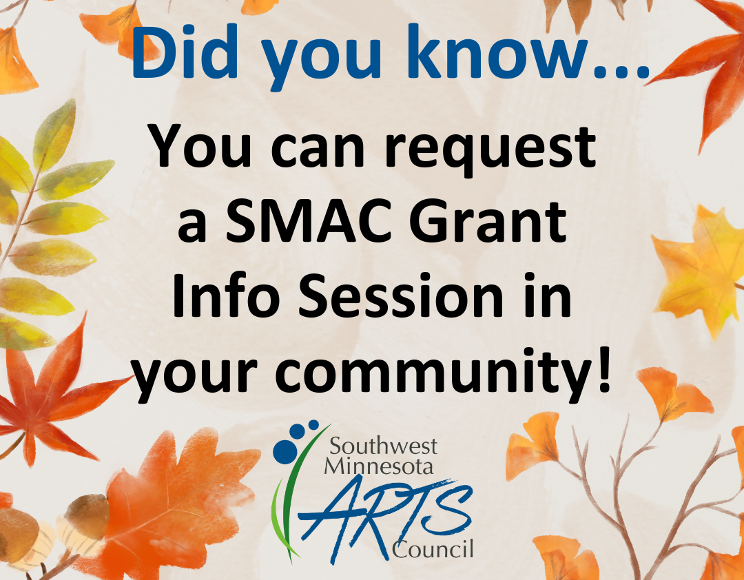 Fall graphics with the words Did you know...you can request SMAC info sessions for your community