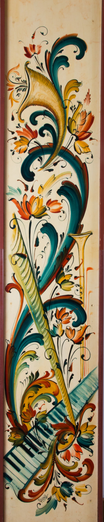 Karen Jenson's Rosemaling at Green Lake Bible Camp