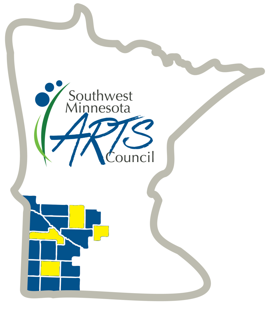 Map of SMAC region in MN with the counties highlighted in yellow that we are looking for representatives from