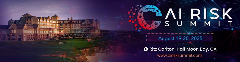 AI Risk Summit at the Ritz Carlton, Half Moon Bay