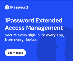 1Password Extended Access Management