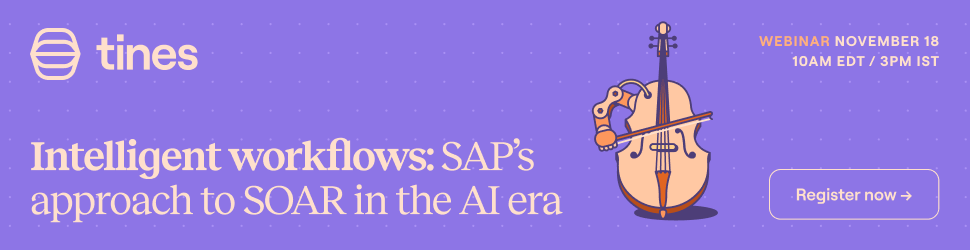 Tines SAP Webinar