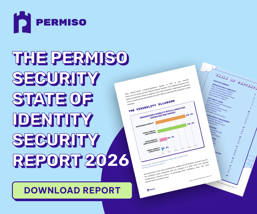 Permiso Security State of Identity Security Report 2026 - Download Now