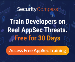 SecurityCompass Acess Free AppSec Training