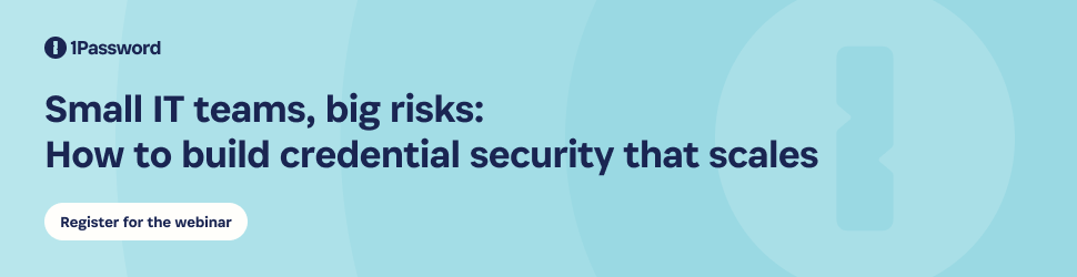 1Password Webinar