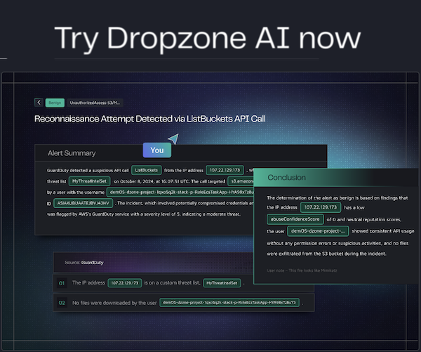 Try Dropzone AI