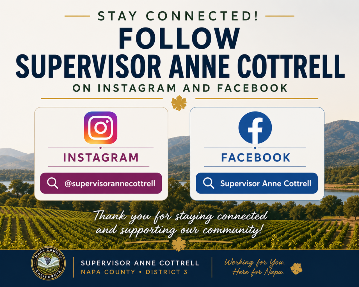 How to find Supervisor Cottrell on Instagram and Facebook.