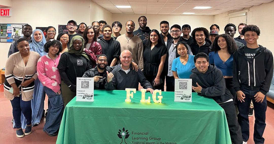 Group Shot at FLG table
