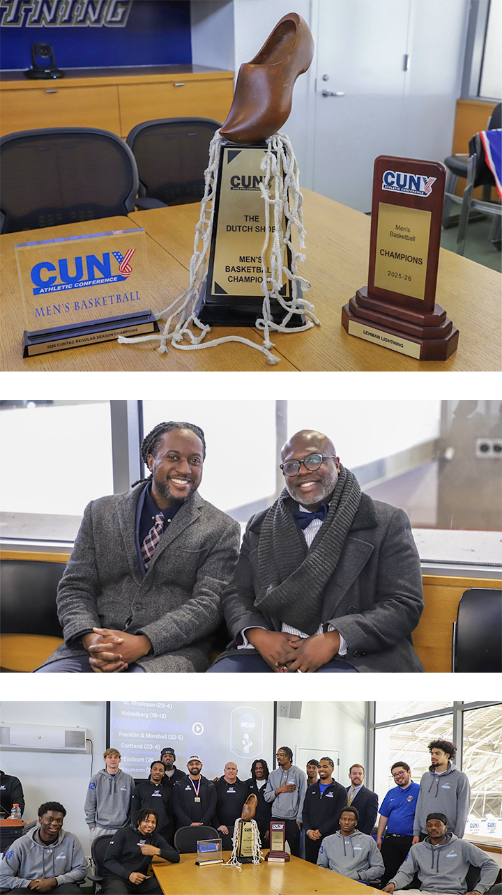 Collage of Student Affairs and Lehman Athletics event