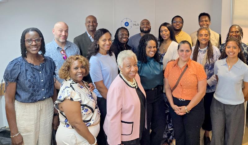 Group Photo at Health Hub
