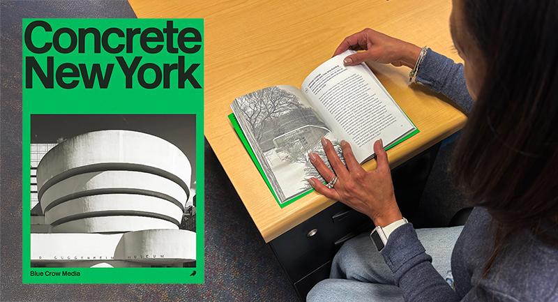 Concrete NY Book Cover and Lehmanite Reads the Lehman Pages