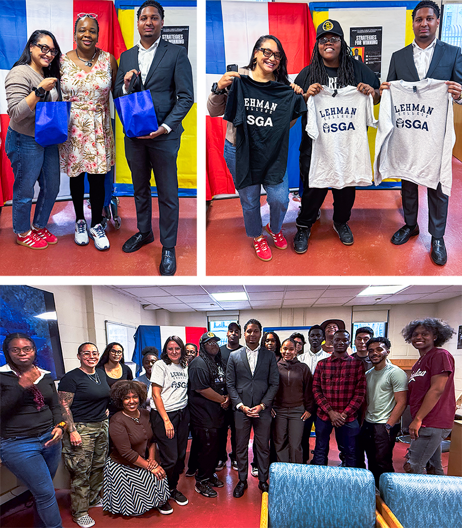Collage with  Ignacio Aracena Deputy Director for Assemblyman George Alvarez and students on campus.