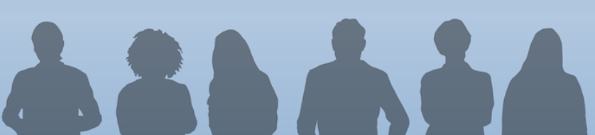 Stock art silhouettes of people