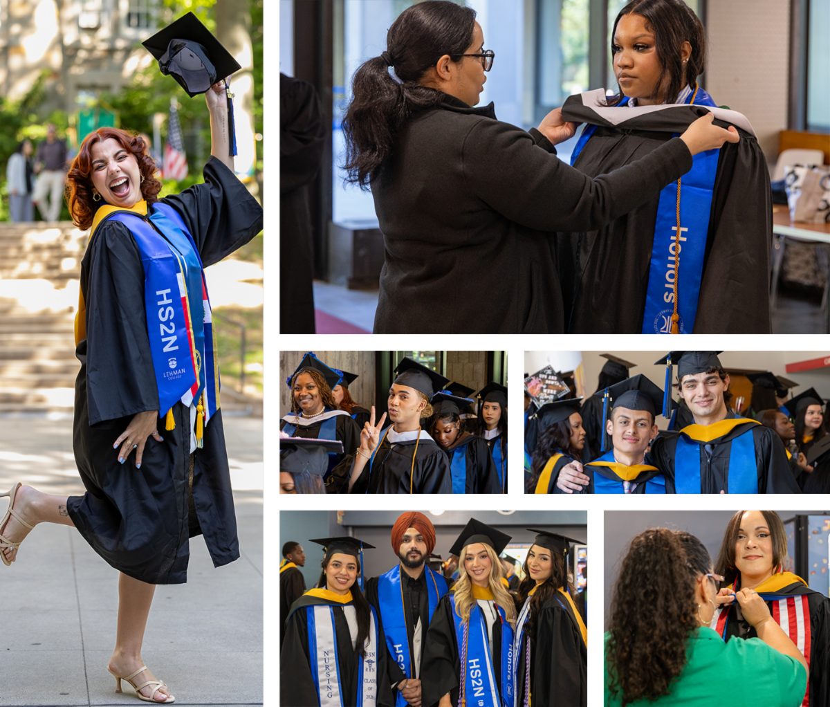 Collage of undergrads