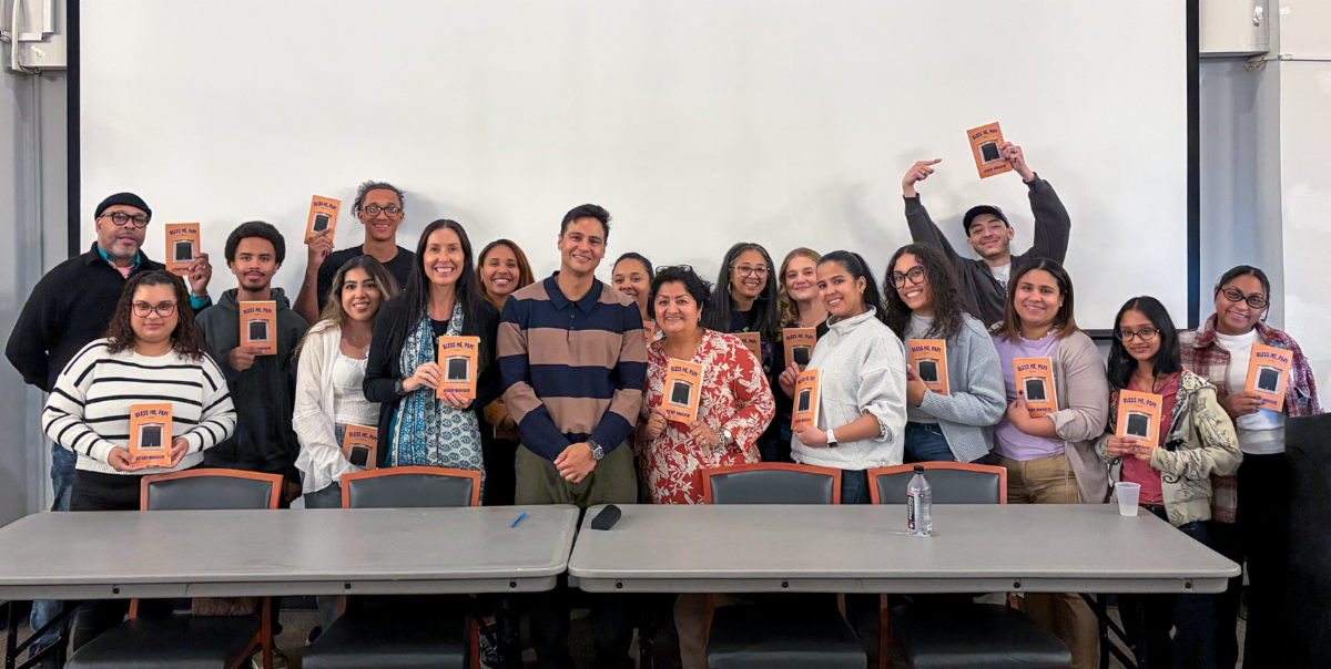Attendees at Bless Me, Papi book talk with author Ayendy Bonifacio