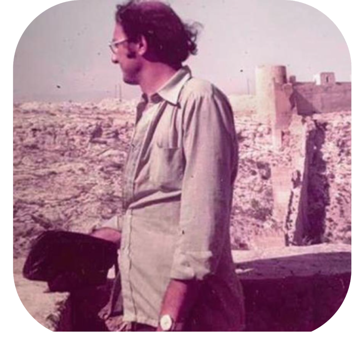 Archival photo of documentary subject