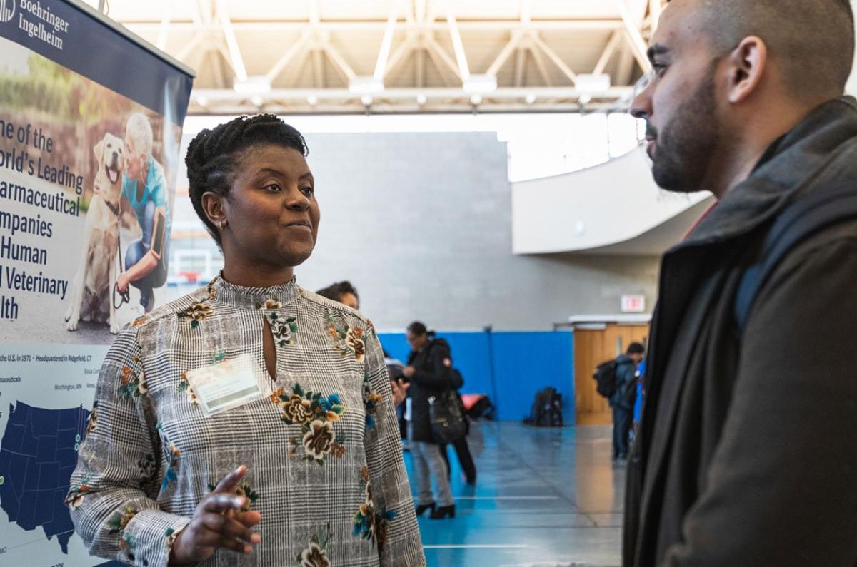 Career Fair Photo from Previous Event 