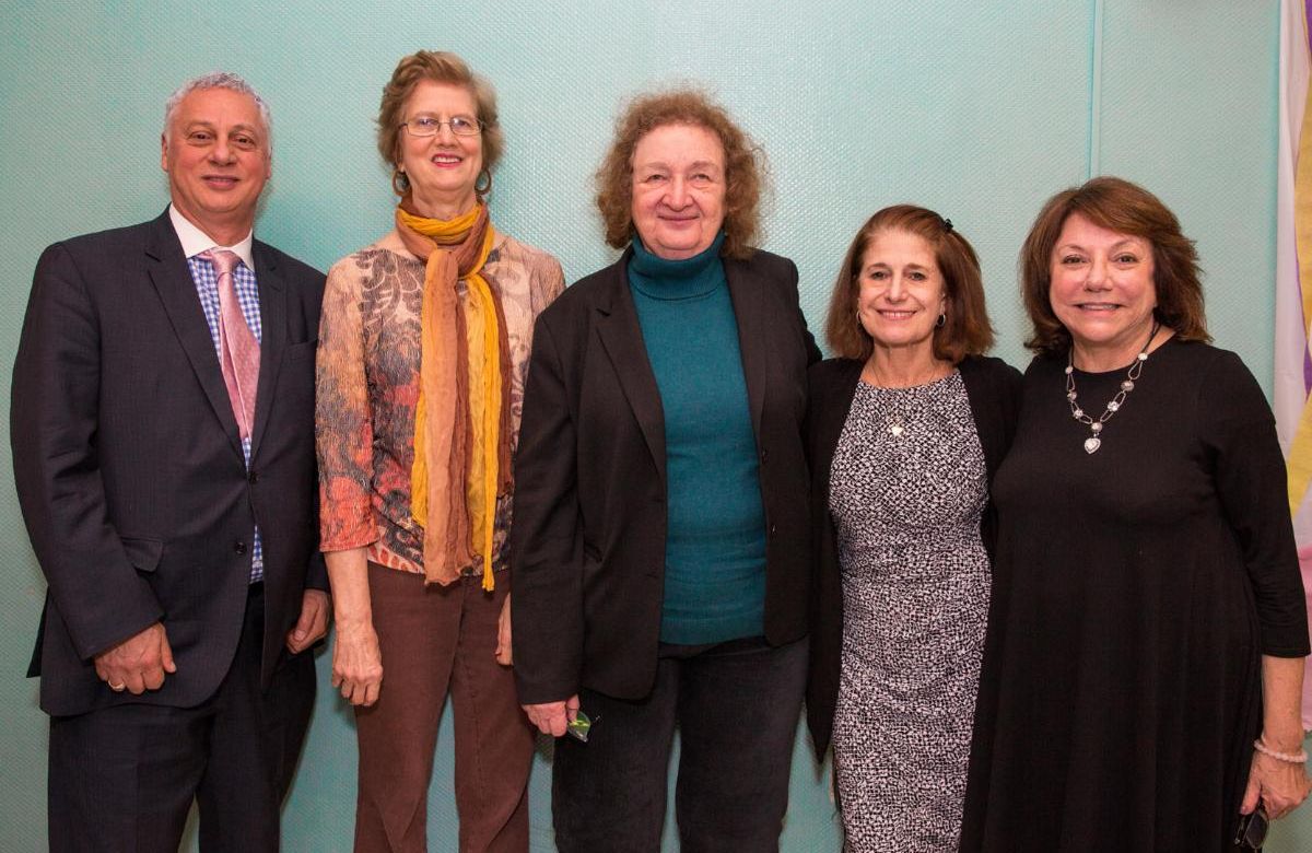 Group Photo taken at retirement party