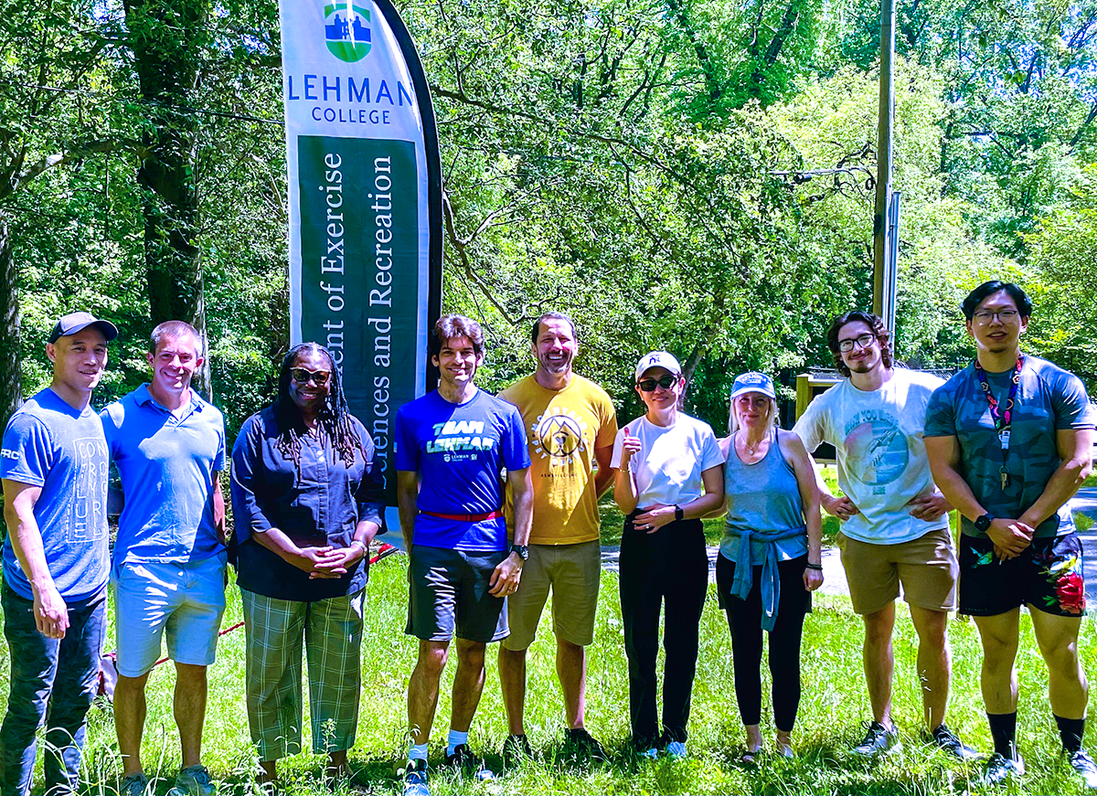 Group photo of the Department of Exercise Sciences and Recreation Event.