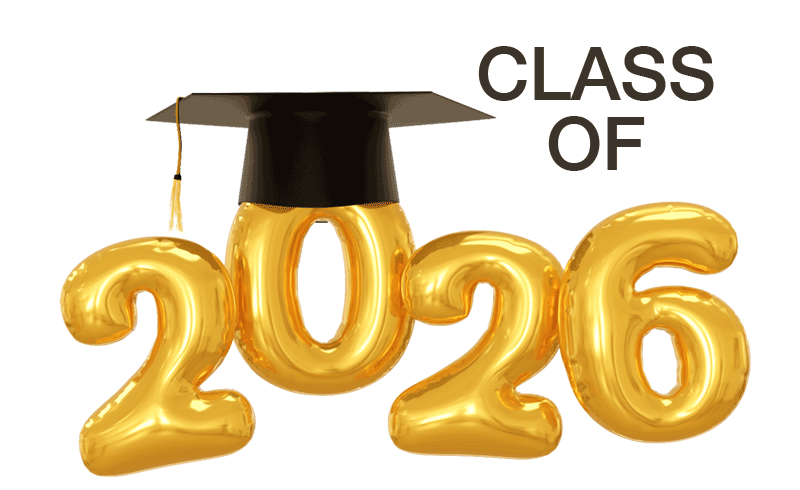 Class of 2026 typography