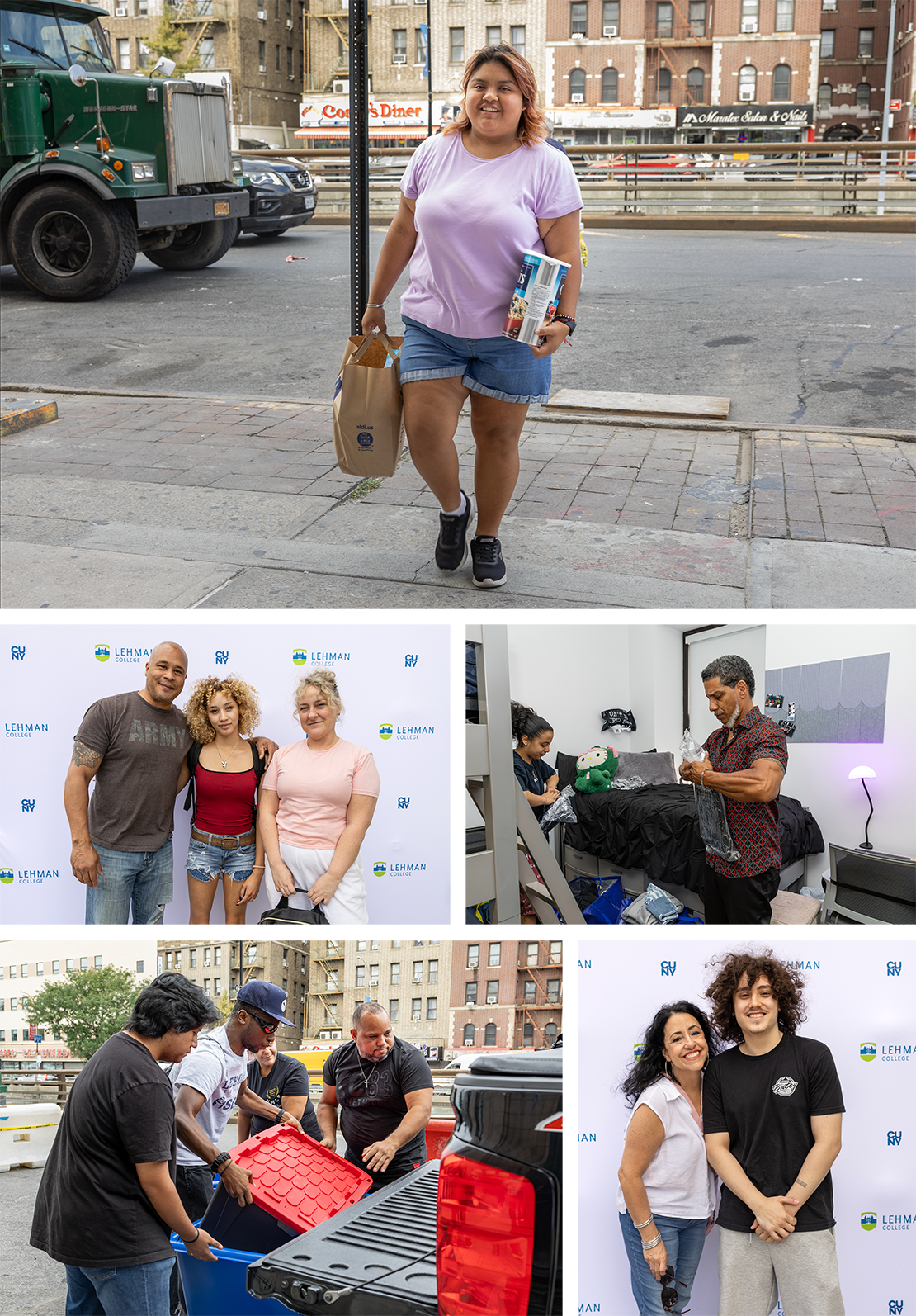 Collage of Move In Photos